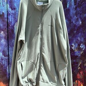 Columbia Green Full-Zip Jacket
